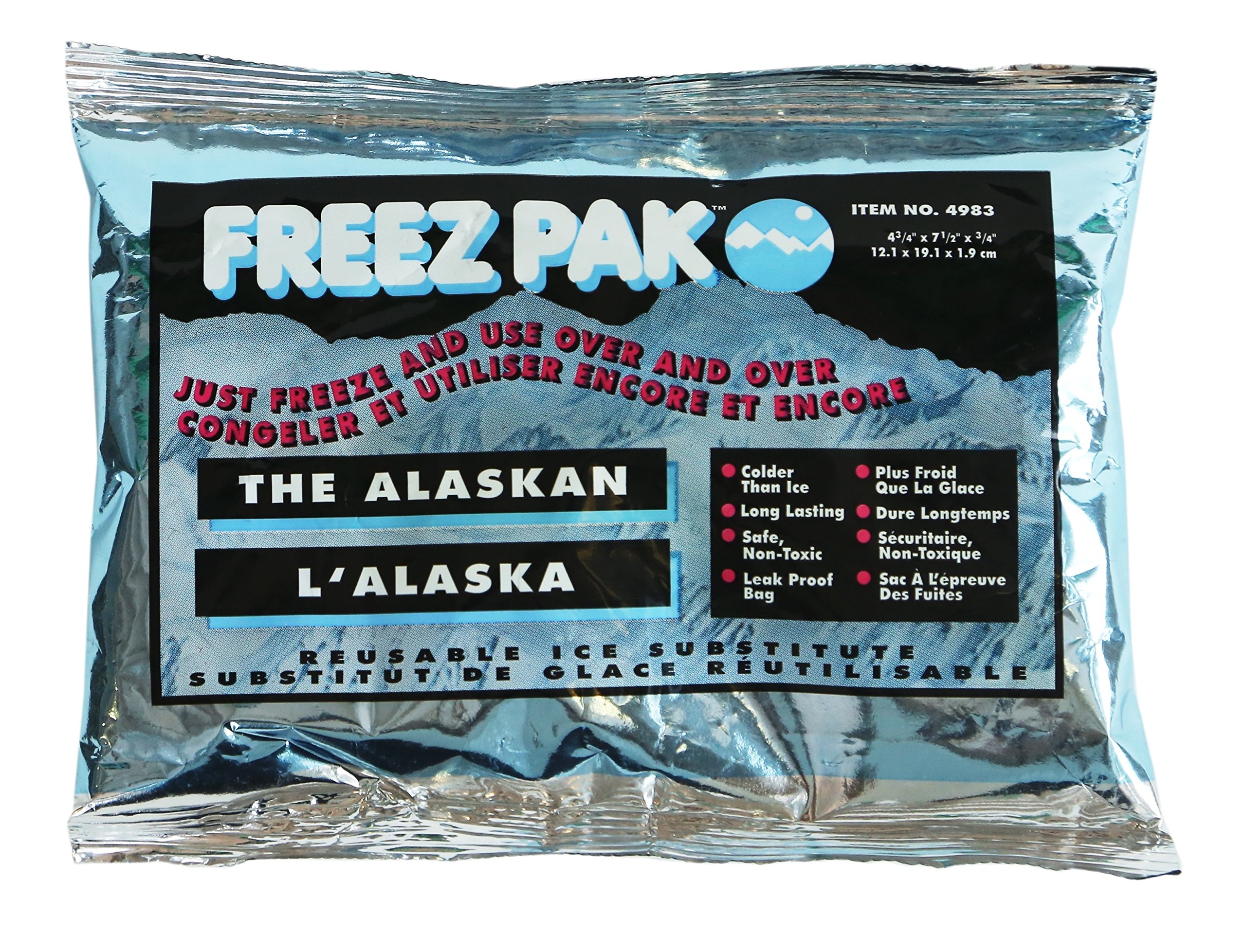 Amazon.com: Lifoam 4983 The Alaskan Reusable Ice Soft Pack, 14
